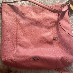 Coach Rose Pink Slouch Shoulder Bag